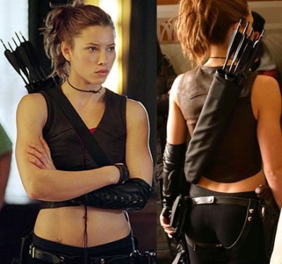 Jessica Biel starring as Abigail Whistler from Blade III