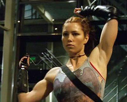 Blade Trinity's Abigail Whistler Jessica Biel She can be my Ghostbuster 