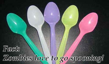 zombie spoon Top 10 Household Items to Annihilate a Zombie! A Consisive Zombie Killem Guide.