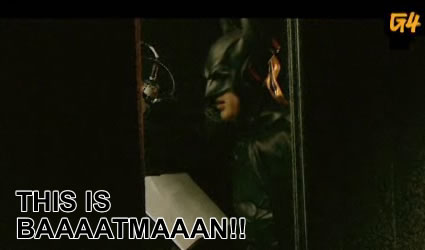 bat 1 Batman Has A Voice Over Career After The Dark Knight. Darn Them Declining Economy!