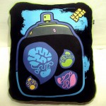 ellie 1 150x150 Nanospore Pillows Prototypes: Spoony (Grenade), Ellie (Spray Can), Gunther (Terd)
