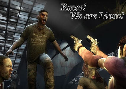 lion lion Left 4 Dead Sound Mods! Shouldnt Your Zombies Speak Their Minds?