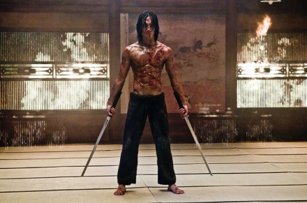 ninjaassassinswords 440x291 Amazing Ninja Assassin Fight Choreography Video; Rain and Steve Colbert Should have a SWORD Face Off!