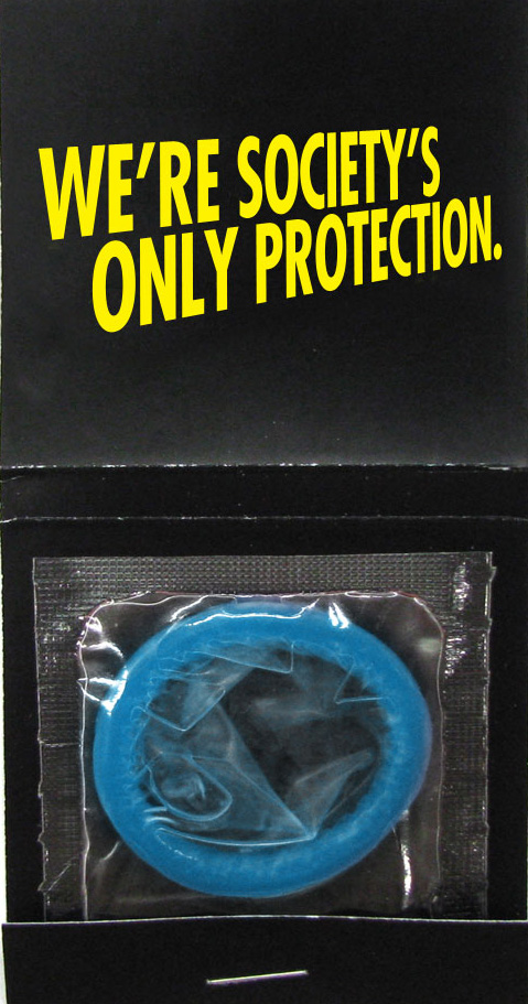 2472730 Watchmens Dr. Manhattan Official Sex Condom! Now You Can Be Blue Just Like the Pro!