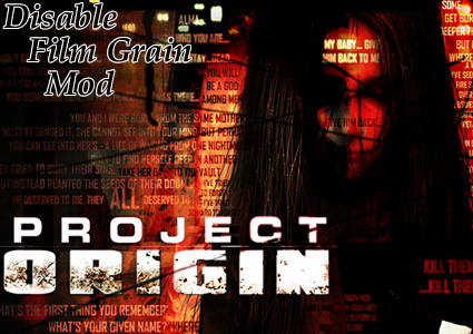 i can see clearly now that the film grain is gone F.E.A.R. 2 Disable Film Grain Mod! F.E.A.R. Has Never Looked So Clean!