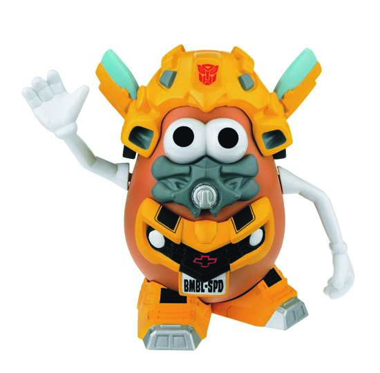 mr potato head bumblespud Mr. Potato Head as Transformers Bumble Bee Toy. Bumble Bee Gone Wrong LULZ.
