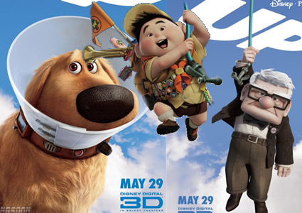 pixar up movie poster. up 3 new posters for Pixar#39;s