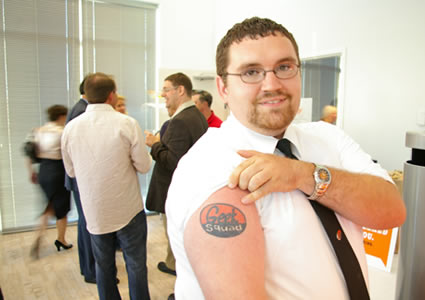 Get Inked Geek Style. by Al. Geek tattoos 3. geek squad best buy tattoo Top 