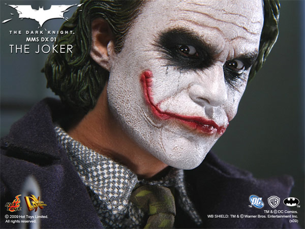 joker face makeup. and new make-up Joker head