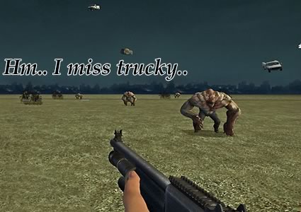 left 4 dead harrier map 3 Left 4 Dead Map: Space Harrier! Finally, Zombies in SPACE!  No Gravity Plus Zombies, Equal Another Combination for Win!