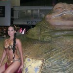 olivia munn princess leia jabba the hut 150x150 Fresh Babe: Olivia Munn the Hottie Chick That Keeps G4 Alive! 