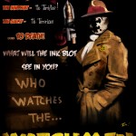 vintage watchmen rorschach poster 150x150 NinjaInk (Tim)s Vintage Watchmen x Spider man x Transformers, ect Posters! Todays Fresh Artist!
