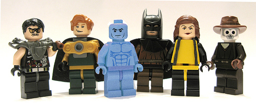 watchmen minifigures Legos Watchmen Are On The Market! Sir Nadroj Is One Creative Guy.