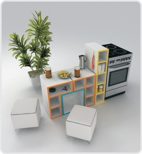 tetris furniture Diego Silvério X Helder Filipov Creates Amazing Tetris Furniture Piece! Now You have No Room to be Messy!