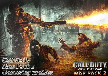 call of duty world at war map pack 2 gameplay trailers shi no numa subpens banzai corrosion Call of Duty World at War, Map Pack 2, Gameplay Trailers: Shi No Numa, Subpens, Banzai, & Corrosion!