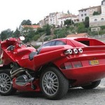 sidecar-3 sidecar 3 150x150 Francois Knorreck Spends 20k for The Snaefell The Hybrid Car/Motorcycle The Car Is The Passenger Side.