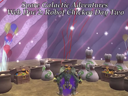 spore galactic adventures web doc 2 robot chicken day 2 spore  Spore Galactic Adventures Web Doc 2: Robot Chicken Day Two! See WTF The Robot Chicken Crew Created!