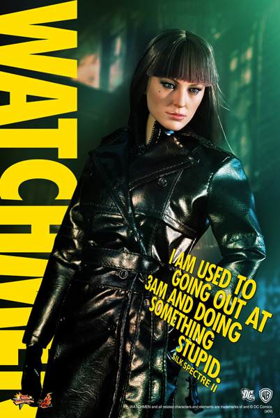 watchmen ssii t Watchmens Silk Spectre 12 inch Action Figure. Dang Thats Hot.