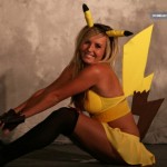 3771525468 201cf26f5c b 572x381 150x150 Jessica Nigri Cosplays As Riku, Zangoose, Pikachu. Shows Lots Of Skin & Pretty Hot To.