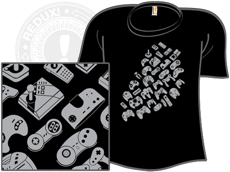 sore thumbskzbstandard Woot Shirts Sore Thumbs Tee. All Controls From Old To New. What A Control Freak.
