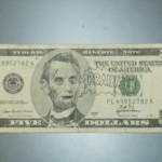 money 12 150x150 Dollar Bills Graffitied On W/ Pen & Marker, Wish I could Add My Own Lil Spice To Good Ole Abe Lincoln.