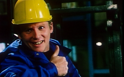 Forklift driver klaus German Forklift PSA a Hilariously Bloody Sam Raimi esque Message To the People!