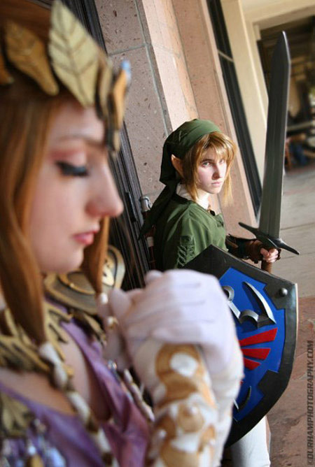 zelda 1 2 Legend of Zelda Cosplay Princess Zelda By Lillyxandra W/ Link Cosplayer Pikminlink & Illustrator Yusuke Nakano.