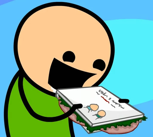 cyanide happiness book advertisment order it at your bookstores today Cyanide & Happiness   Book Advertisment! Order It At Your Bookstores Today!