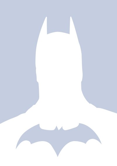 facebook profile picture batman. Artist Visualbug Creates Facebook No Photo Images w/ Batman Mickey Mouse, 