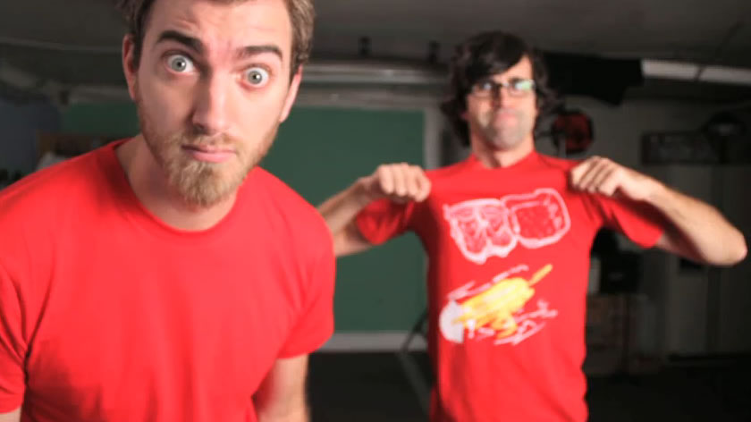 T SHIRT WAR stop motion Rhett Link rush Billy Reid Joe Penna T SHIRT WAR!! Stop Motion Music Video from Rhett & Link!