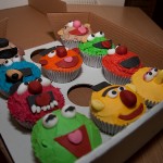 cupcake muppets show sesame street elmo bernie kermit cookie monster 1 150x150 Sesame Street Muppet Show Cupcakes from Cirencester Cupcakes!