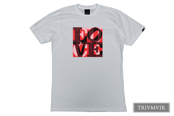 fuck love wht 1 Triumvir Valentine Offering of F*ck Love T shirt in Limited of Quantity in Red & Pink Colorway. OUT OF STOCK!