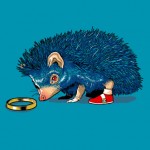 sonic the hedghog lafraise obrunomota rings sega tshirt blue thing cute 150x150 Honey, Where is My Ring? Design by oBrunoMota! Real Life Sonic the Hedgehog on T Shirt!