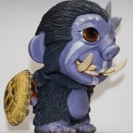 Bacon3 150x150 Kevin Gosselin 7in. Figure Bacon W/ A Turtle Shield & Spear. A Rascal That Kills Endangered Species...Maybe.