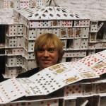 Bryan Berg world record house of cards deck american architect world largest 2 150x150 Worlds Largest House of Cards, Created by Bryan Berg (American Architect)!