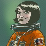 Philipjbond astronauts cccp nasa female girl space bonnie dunbar 150x150 Female Astronauts Drawn by Philip Bond! The Beautiful Women of Space~