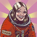 Philipjbond astronauts cccp nasa female girl space mary cleave 150x150 Female Astronauts Drawn by Philip Bond! The Beautiful Women of Space~