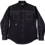 Triumvir Japanese Chambray Work Shirt Black 150x150 Triumvir Release 2010 Spring Divided We Fall Clothing Line; Death From Above, Warrior Division, Second to None