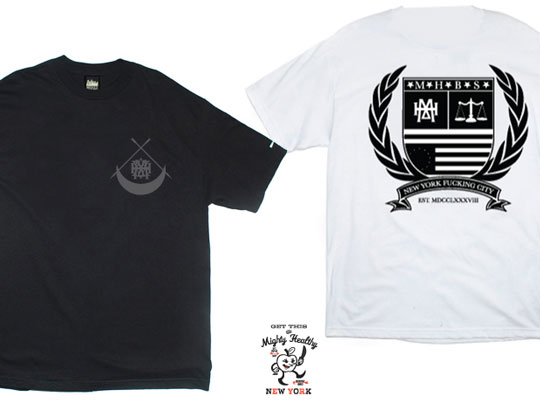 black scale mighty healthy tee front Mighty Healthy x Black Scale Collabotration T shirt For Reed Space Migthy Healthy Pop up Shop!