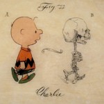 charlie brown skeleton drawing 150x150 Michael Paulus Skeletal System of Cartoons; Charlie Brown, Pokemon, Flintstones, Marvin Martian, Tweety Bird... LOONEY TUNES?!