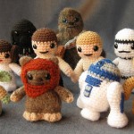 crochet star wars 150x150 Star Wars Characters Crochet R2D2, Darth Vador, Yoda, C3PO, Princess Leia, Chewbaca...