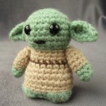 crochet yoda 150x150 Star Wars Characters Crochet R2D2, Darth Vador, Yoda, C3PO, Princess Leia, Chewbaca...