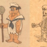 fred flintsone skeleton drawing 150x150 Michael Paulus Skeletal System of Cartoons; Charlie Brown, Pokemon, Flintstones, Marvin Martian, Tweety Bird... LOONEY TUNES?!