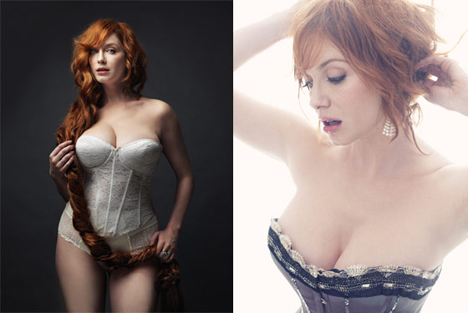 hendricks opener100222 560 Mad Mens Christina Hendricks on Cover of New York Magazine, Makes Men Go Mad & Drool, Cant Blame Theme Shes a Hot Topic!