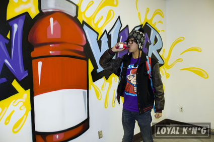 loyal kng sour grapes dallas texas vitamin water graffiti 16 Pat Ascherl Presents Vitamin Water x Sour Grapes 13 Graffiti Art Show In Video REMIX Goodness! 