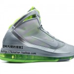 nike air max hyperize metallic silvervolt 2 150x150 Nike Air Max Hyperize In Metallic Silver/Volt colorway. Grey Swoop, Combination B Ball Shoes.