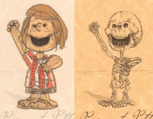 sam skeleton drawing