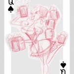 Josh Cooley intercontinental cuties cards queen of spades hearts dimonds clubs bill presing germany