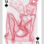 Josh Cooley intercontinental cuties cards queen of spades hearts dimonds clubs bill presing ireland