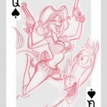 Josh Cooley intercontinental cuties cards queen of spades hearts dimonds clubs bill presing texas